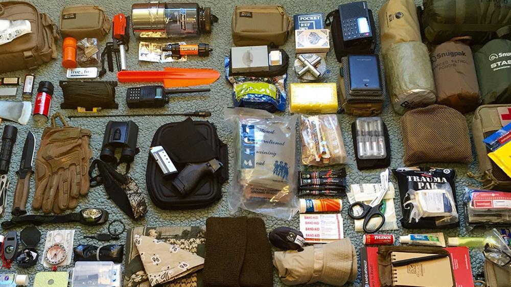 Набор выживания на несколько человек.